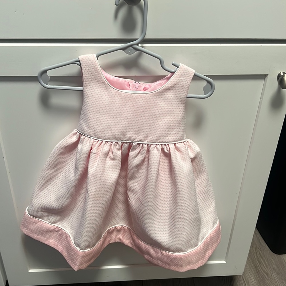 Iris & Ivy pink baby dress